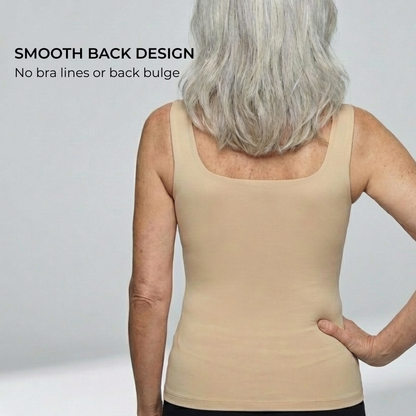 OMYRA Built-In Bra Comfort Tank